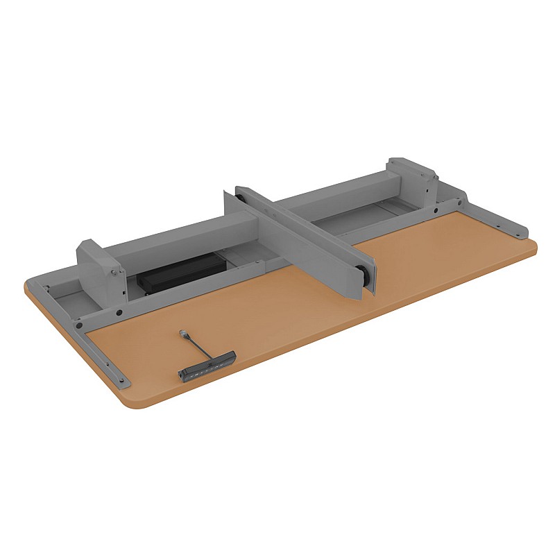 Rakstāmgalds ERGO ar 2 motoriem 140x70 cm, ozols