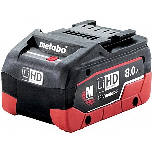 Akumulators 18V / 8,0 Ah LiHD, Metabo