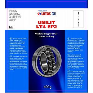 Smērviela Unilit LT-4 Ep-00 17kg, Lotos Oil