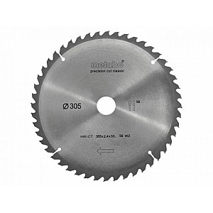 Zāģripa Classic 305x2,4/1,6x30mm, z56, WZ, -5°, Metabo