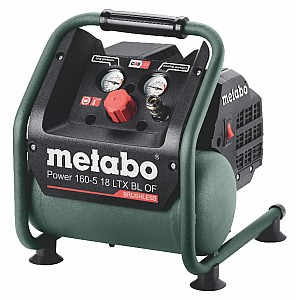 Akumulatora kompresors Power 160-5 18 LTX BL OF, karkass, Metabo