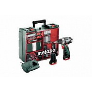 Akumulatora skrūvgriezis PowerMaxx Basic komplekts, Metabo