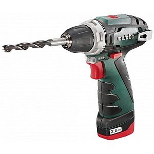 Akumulatora skrūvgriezis/urbis Powermaxx BS Basic / 2x2,0 Ah, Metabo