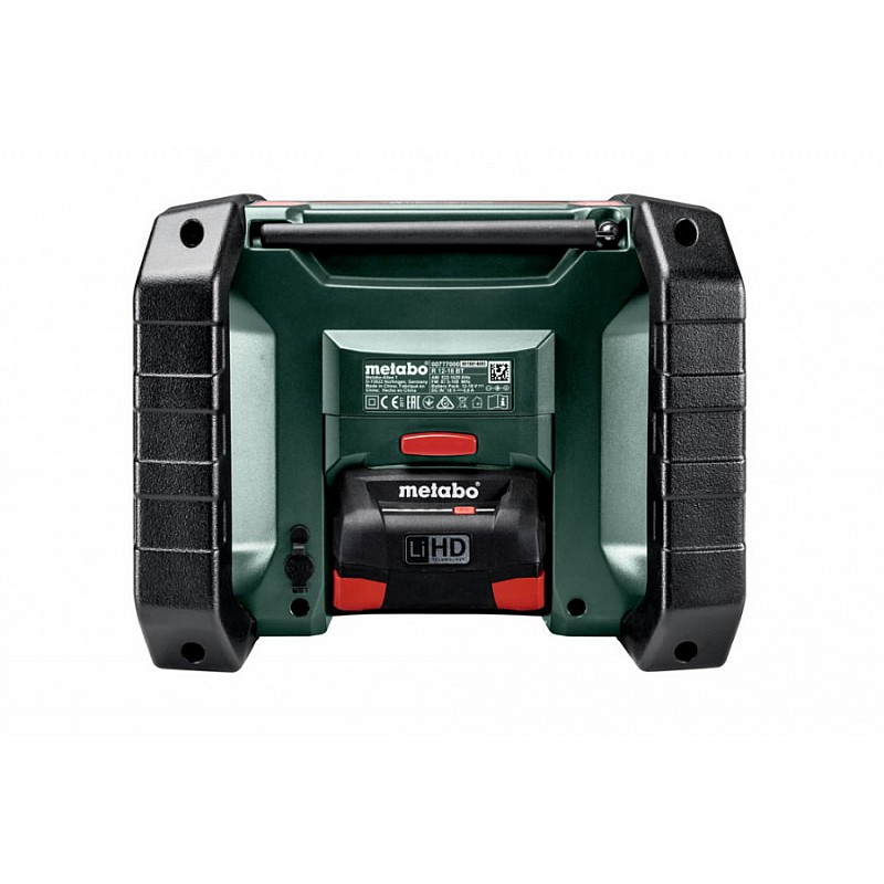 radio R 12-18 Bluetooth, karkass, Metabo