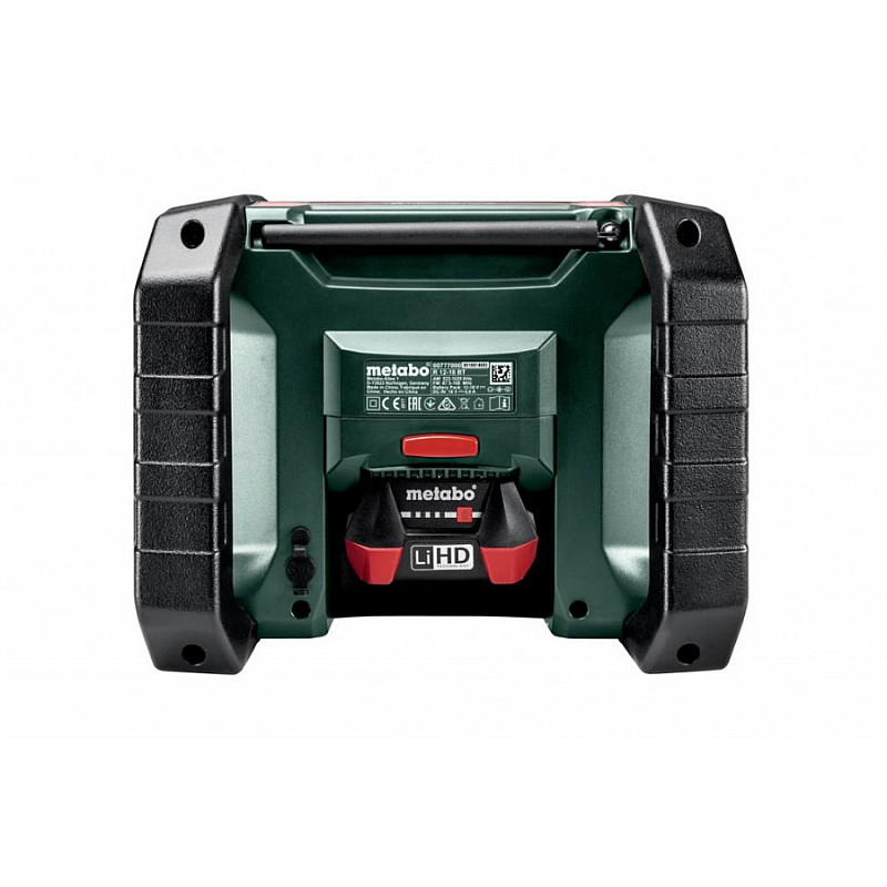 radio R 12-18 Bluetooth, karkass, Metabo