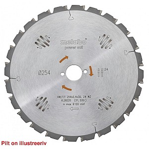 Zāģripa Power Cut KS 66 / KSE 68 190x2,2/1,4x30, z14, WZ KS 66 / KSE 68, Metabo