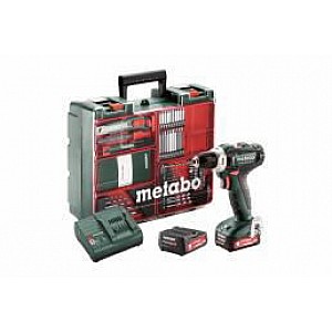 Akumulatora skrūvgriezis/urbis Powermaxx BS 12 komplekts, Metabo