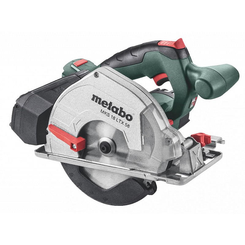 Ripzāģis MKS 18 LTX 58 karkass, MetaLoc, Metabo