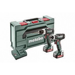 12V komplekts BS 12  + SSD 12 / 2 x 2,0 Ah, Metabo